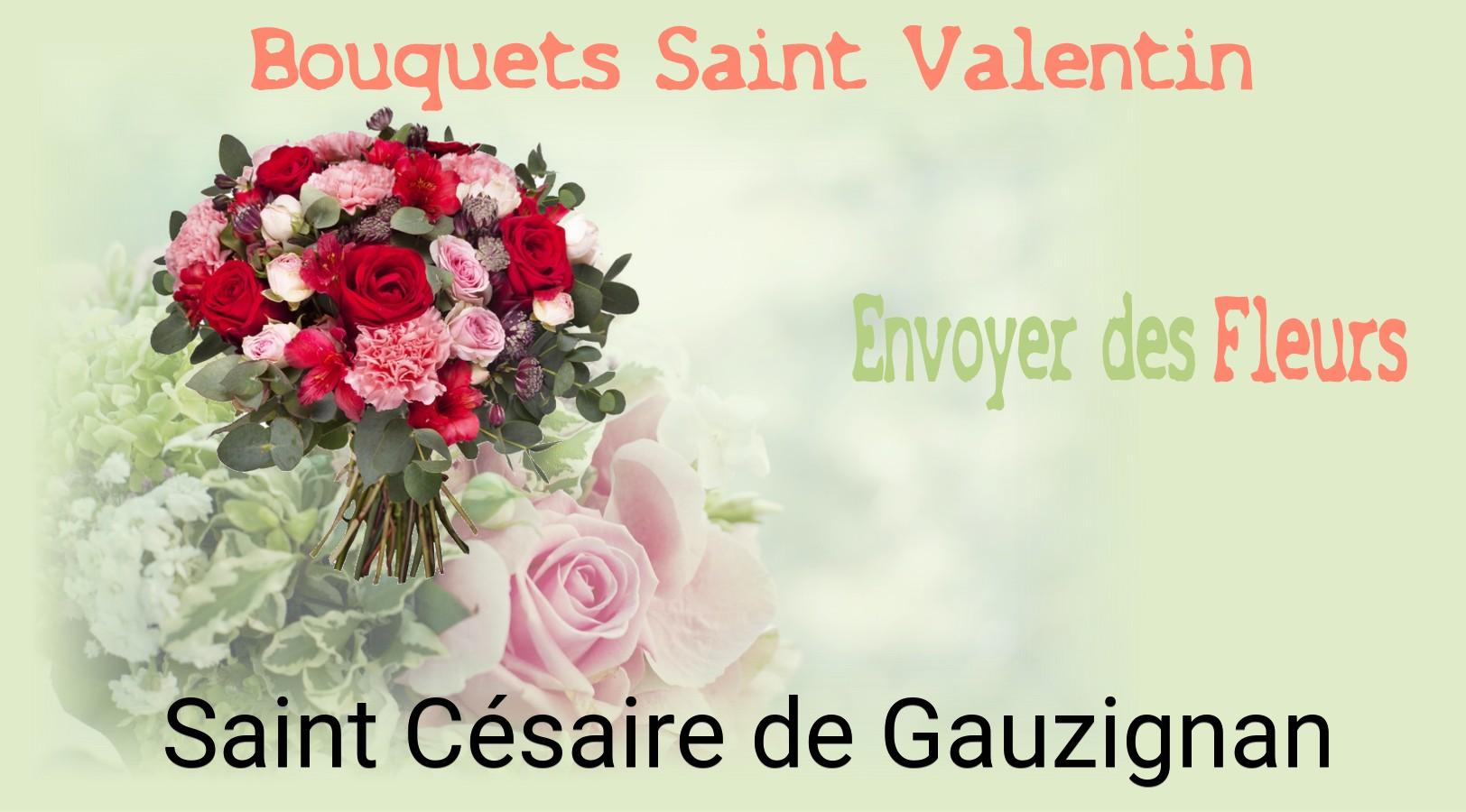 Roses de Saint-Valentin livrées à Saint-Césaire-de-Gauzignan