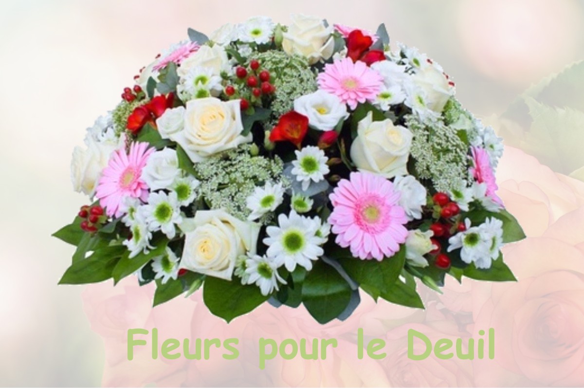 fleurs deuil SAINT-CESAIRE-DE-GAUZIGNAN